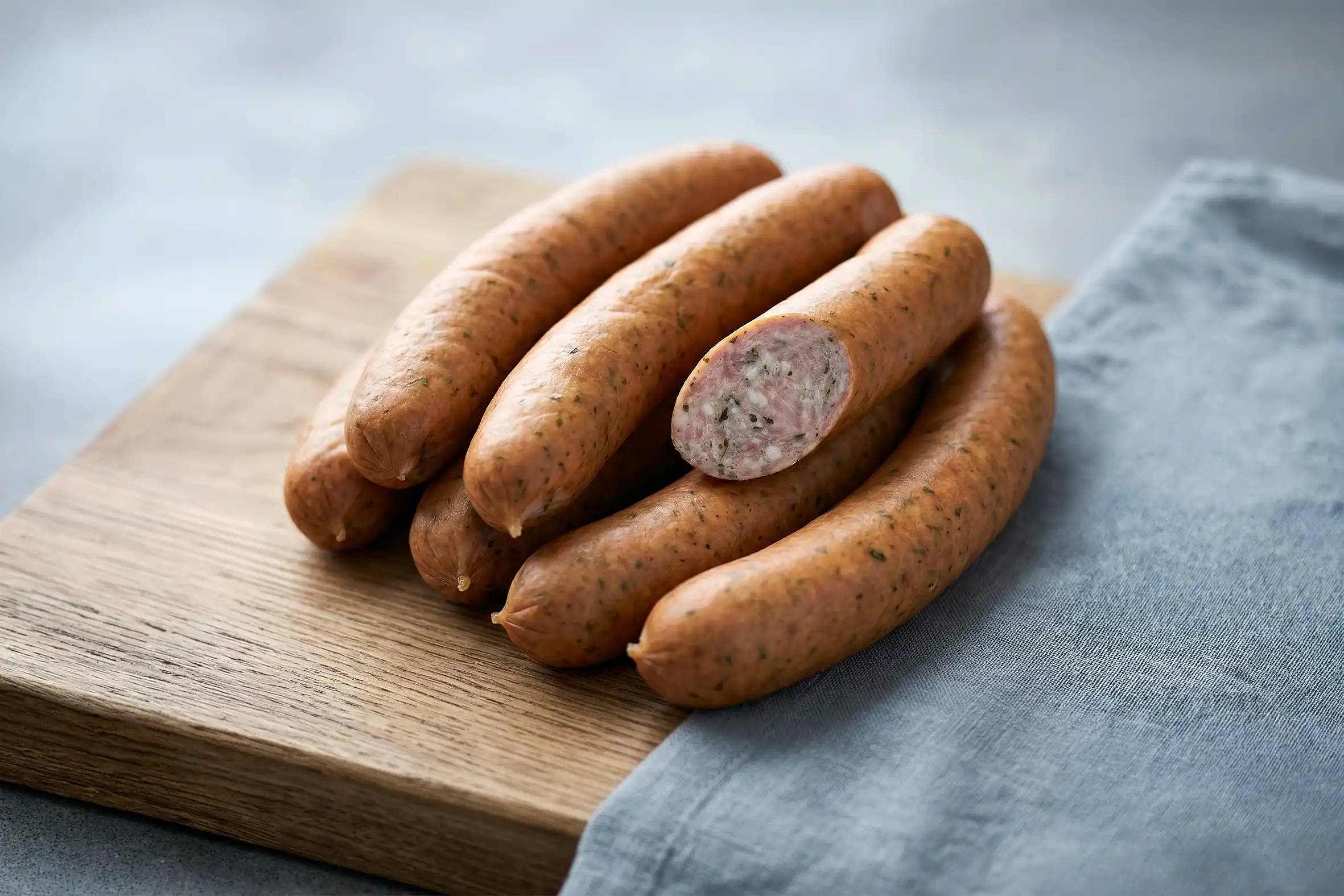 Forårsgrillpølse