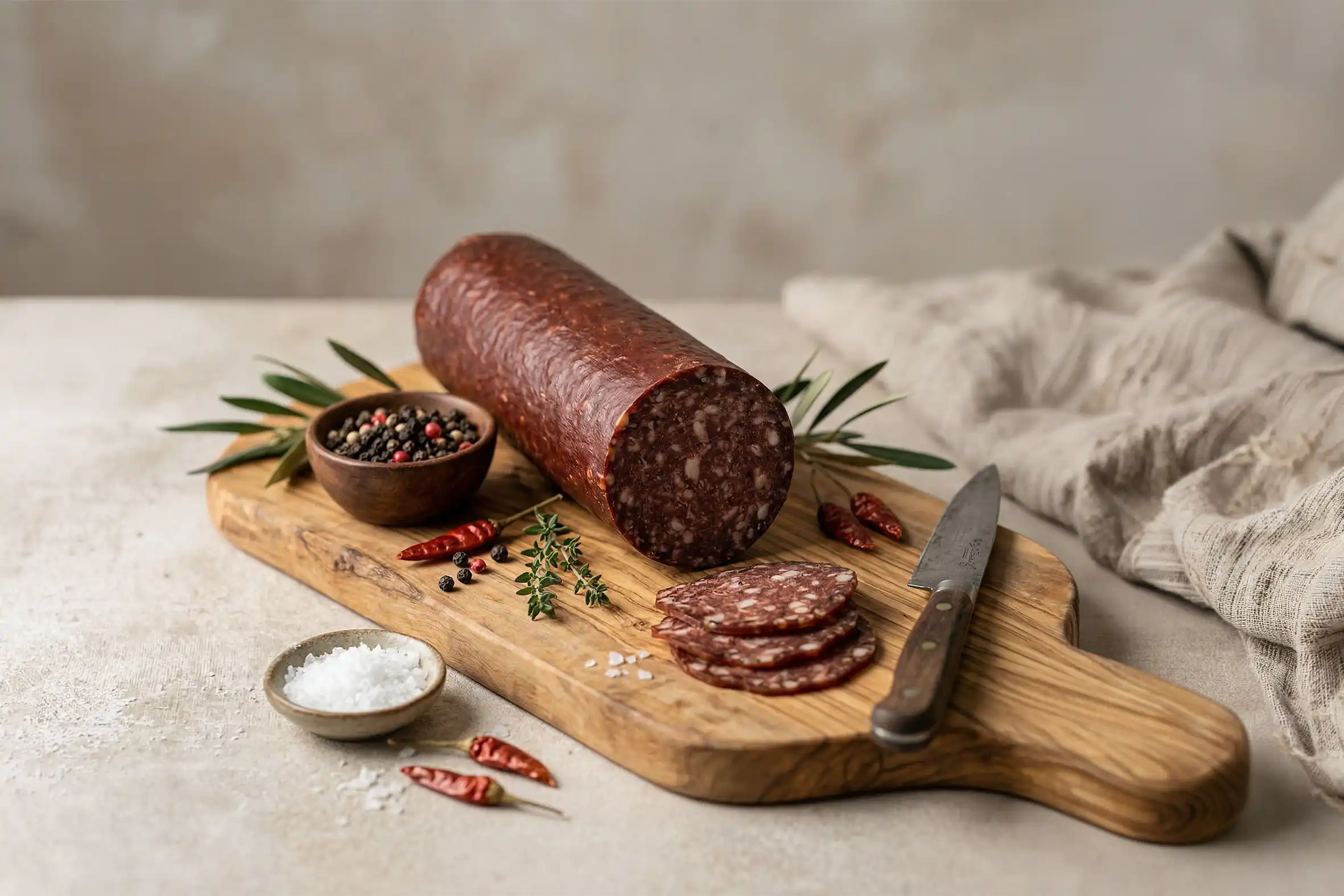 Chilispegepølse fra Pølsemageriet i Silkeborg