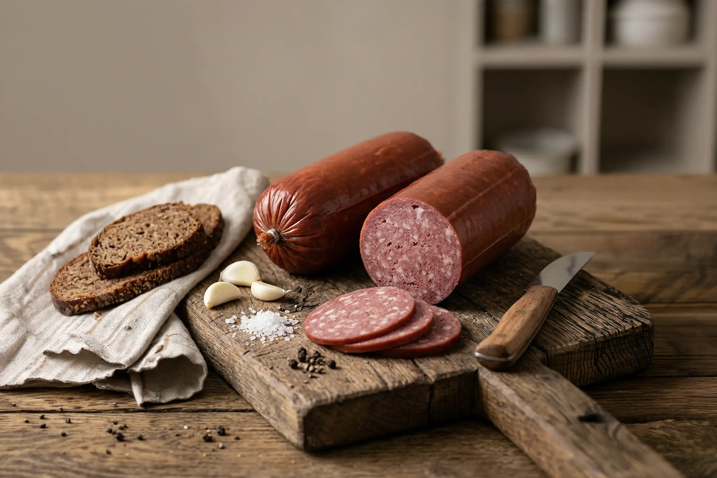 Kartoffel spegepølse